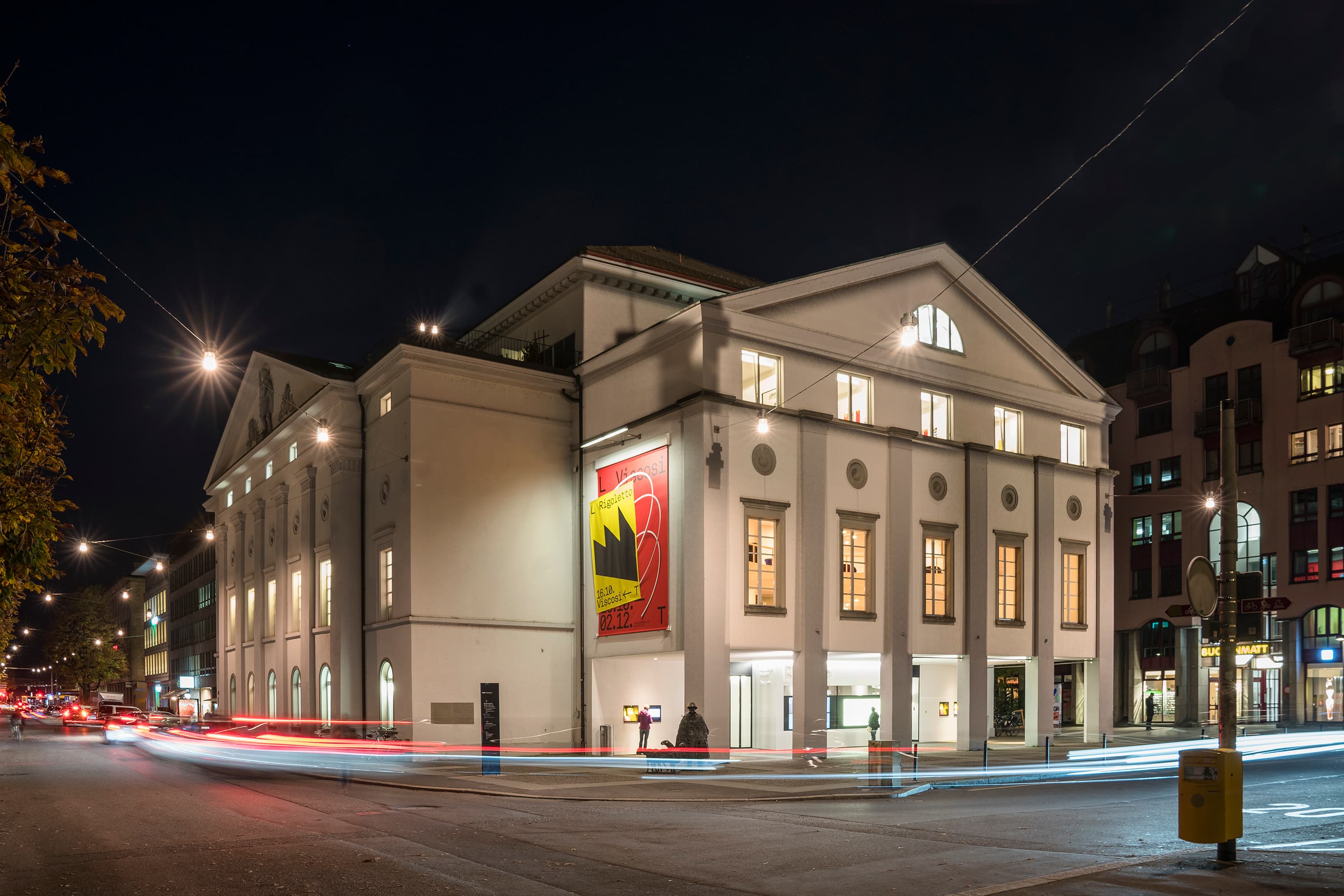 Technique de sécurité au théâtre de Lucerne